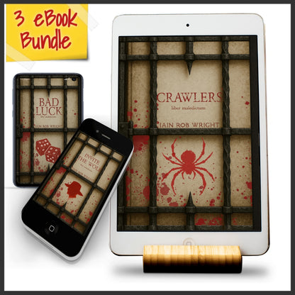 3 x Special Edition Cursed Paperback Bundle (Bad Luck, Invite the Wolf, Crawlers)