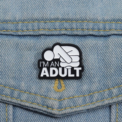 'Fun' Enamel Pins