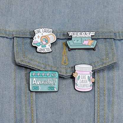 'Fun' Enamel Pins