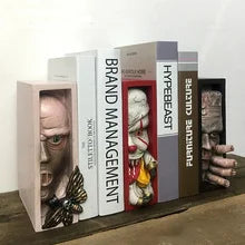 Peeping Monster Bookstand Sculpture