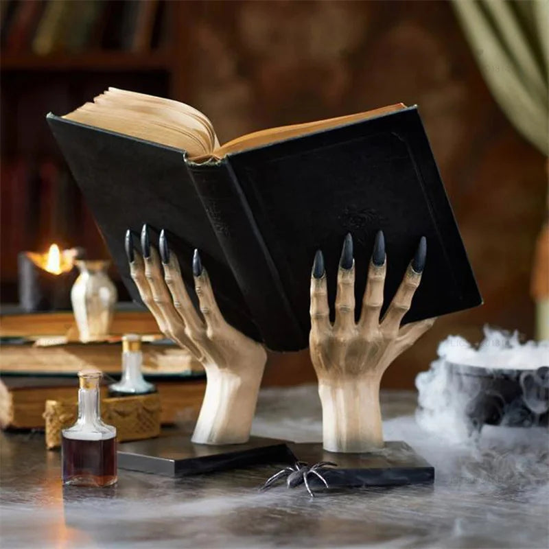 Halloween Witch Book Stand