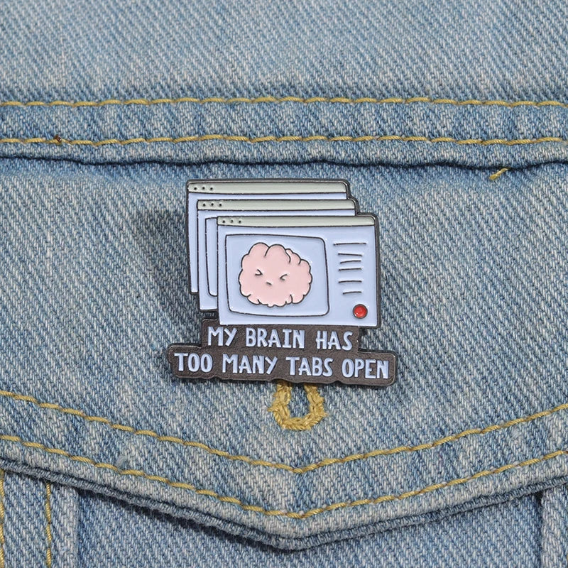 'Fun' Enamel Pins