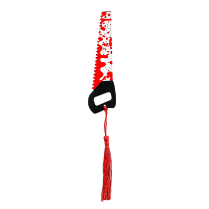 Bloody Knife Clear Acrylic Bookmark (1pcs) with Tassel