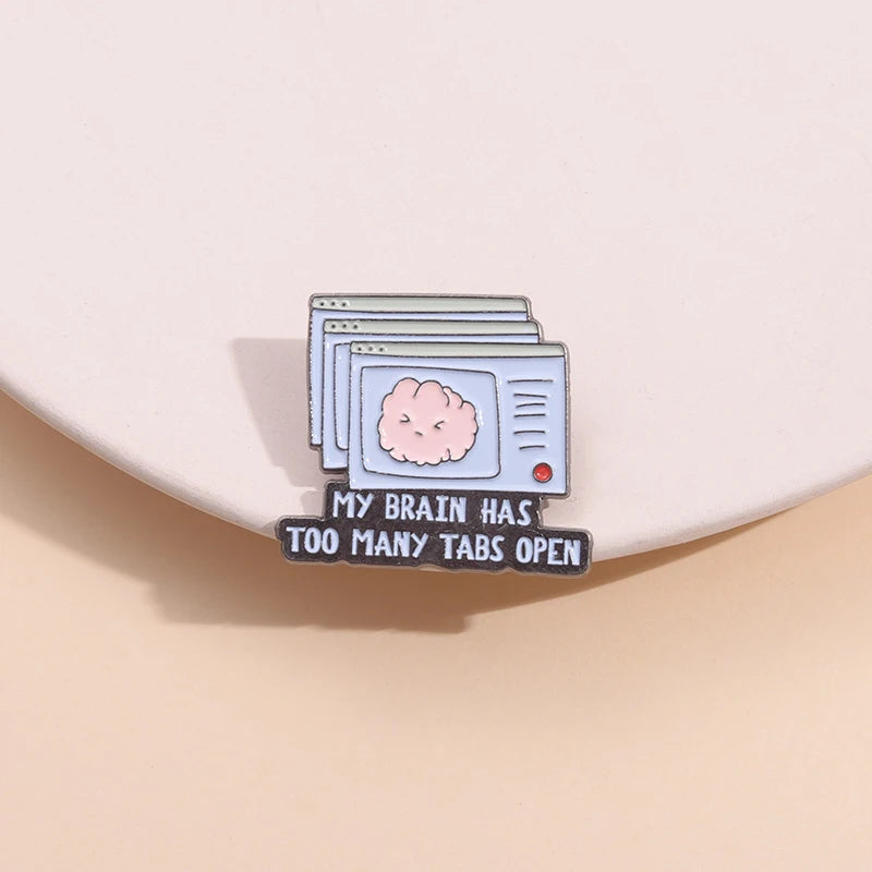 'Fun' Enamel Pins