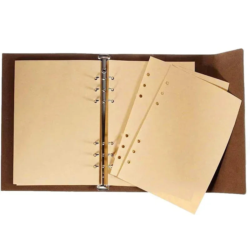 Retro Notebook Leather Soft Cover 14x10cm