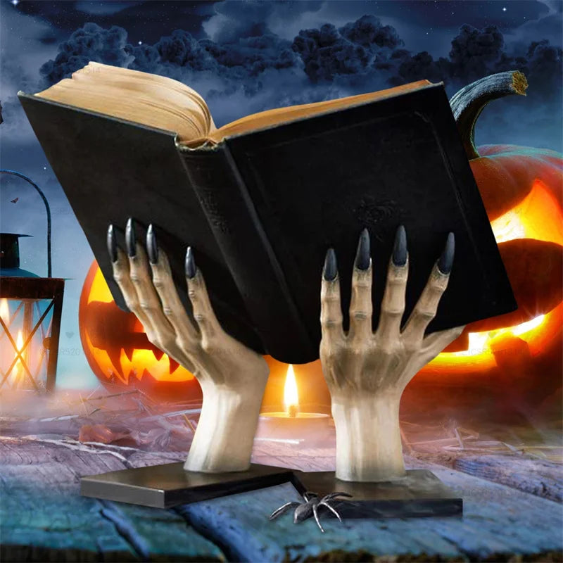 Halloween Witch Book Stand