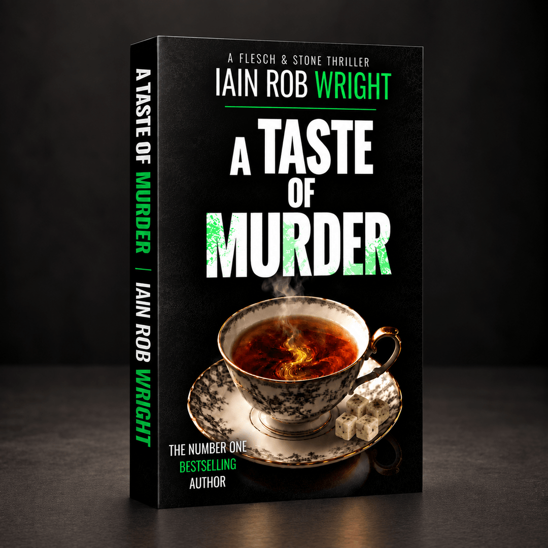 A Taste of Murder - Flesch &amp; Stone Book 3 - Paperback - Iain Rob Wright Store