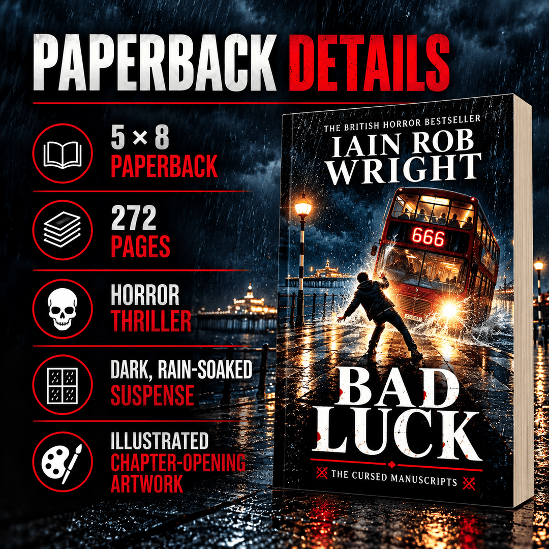 Bad Luck: The Cursed Manuscripts Book 4 - Iain Rob Wright Store