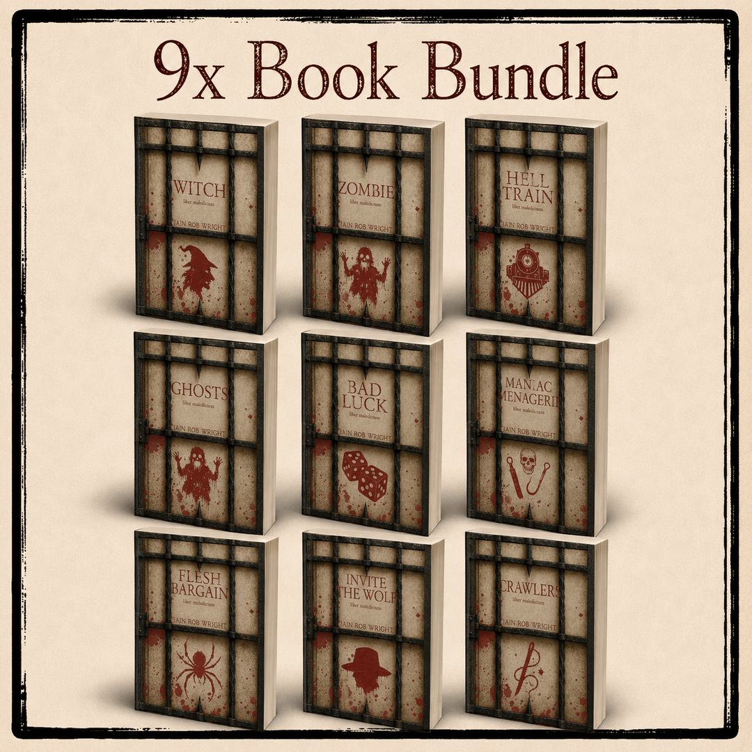 THE CURSED MANUSCRIPTS COLLECTION 1-9 - Iain Rob Wright Store