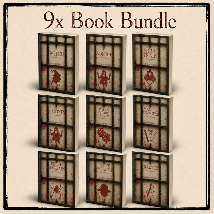 THE CURSED MANUSCRIPTS COLLECTION 1-9 - Iain Rob Wright Store