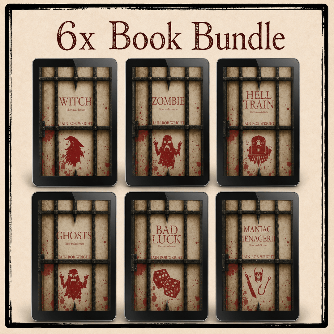 THE CURSED MANUSCRIPTS COLLECTION: BOOKS 1–6 - Iain Rob Wright Store