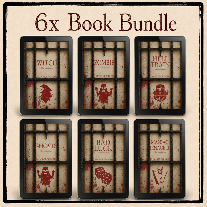 THE CURSED MANUSCRIPTS COLLECTION: BOOKS 1–6 - Iain Rob Wright Store