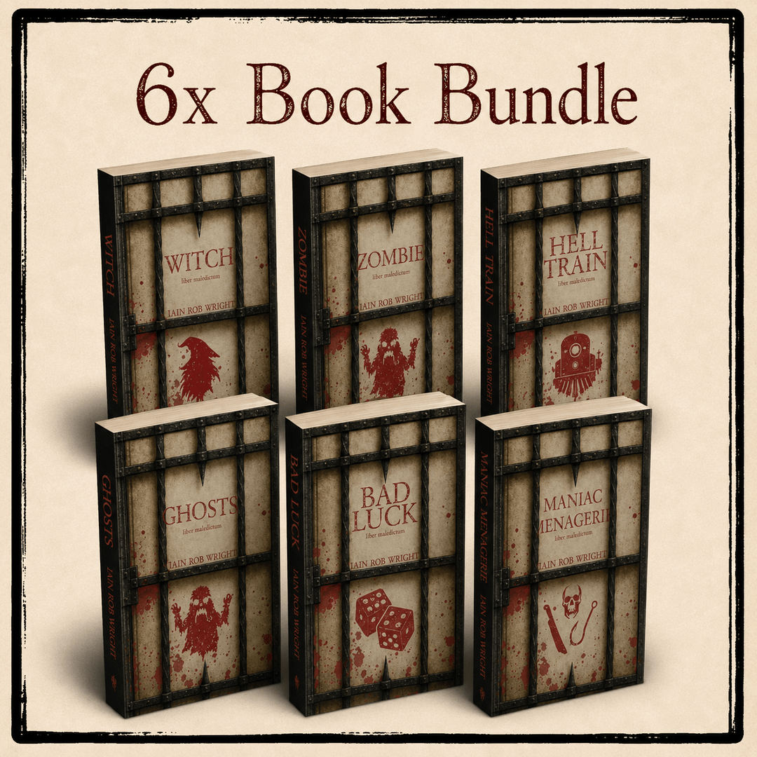 THE CURSED MANUSCRIPTS COLLECTION: BOOKS 1–6 - Iain Rob Wright Store