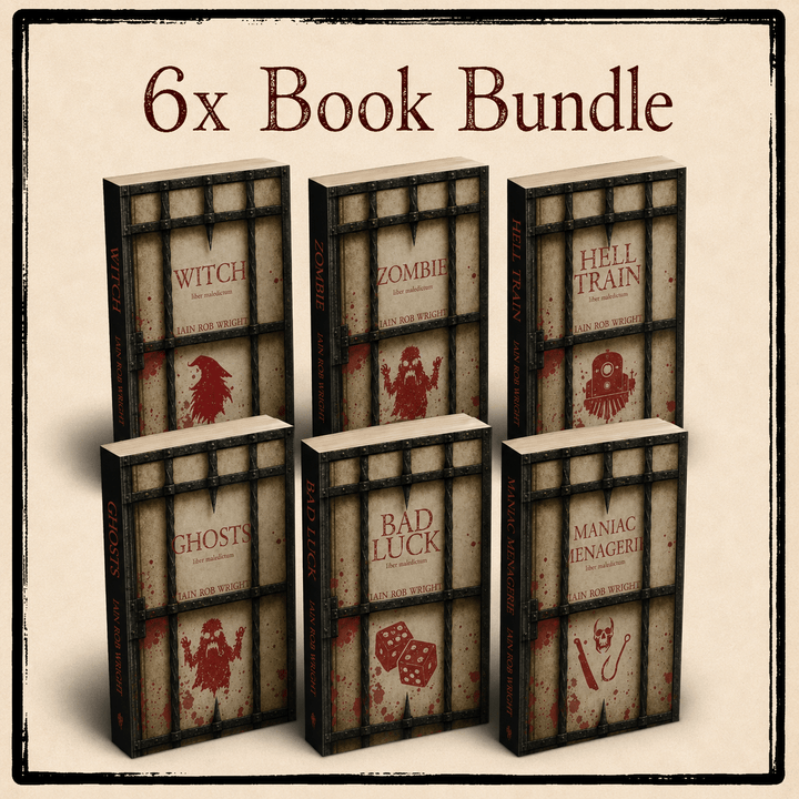 THE CURSED MANUSCRIPTS COLLECTION: BOOKS 1–6 - Iain Rob Wright Store