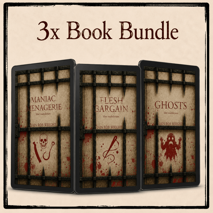 THE CURSED MANUSCRIPTS COLLECTION: BOOKS 4–6 - Iain Rob Wright Store