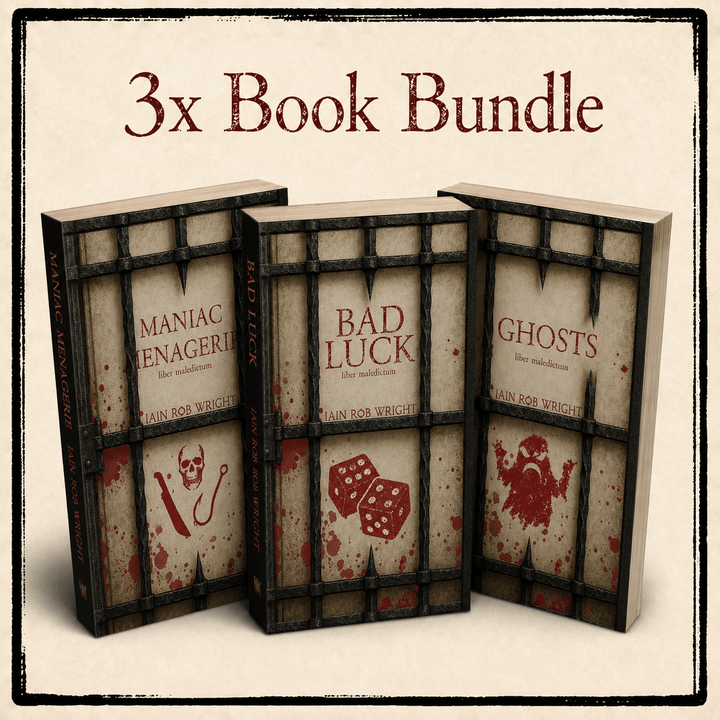 THE CURSED MANUSCRIPTS COLLECTION: BOOKS 4–6 - Iain Rob Wright Store