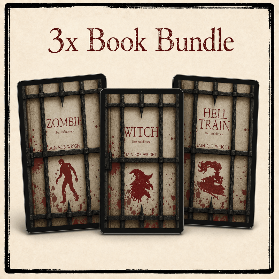 THE CURSED MANUSCRIPTS STARTER BUNDLE — BOOKS 1–3 - Iain Rob Wright Store