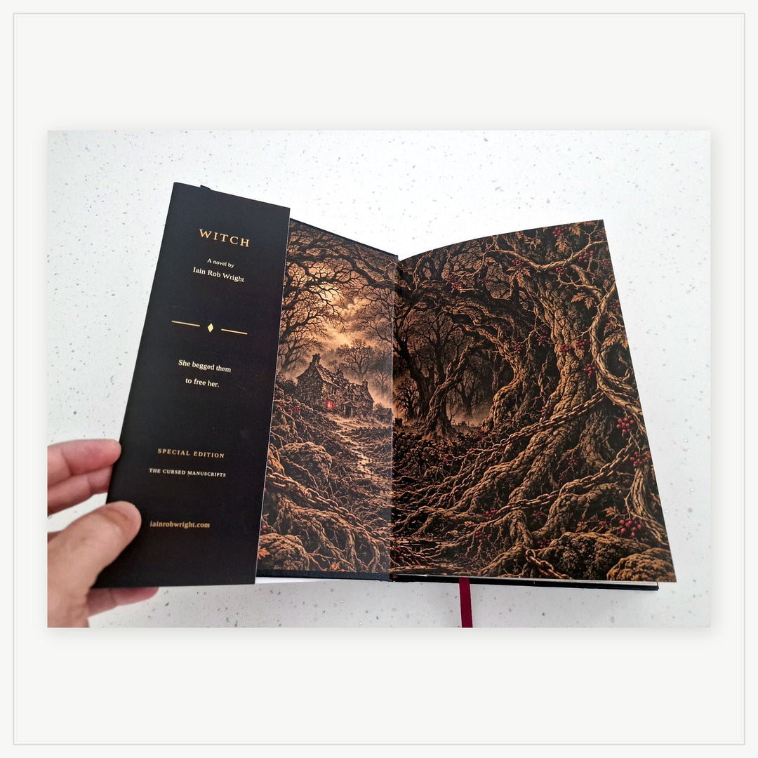 WITCH — Signed &amp; Numbered Limited Edition Hardback (Only 99 Copies) - Iain Rob Wright Store