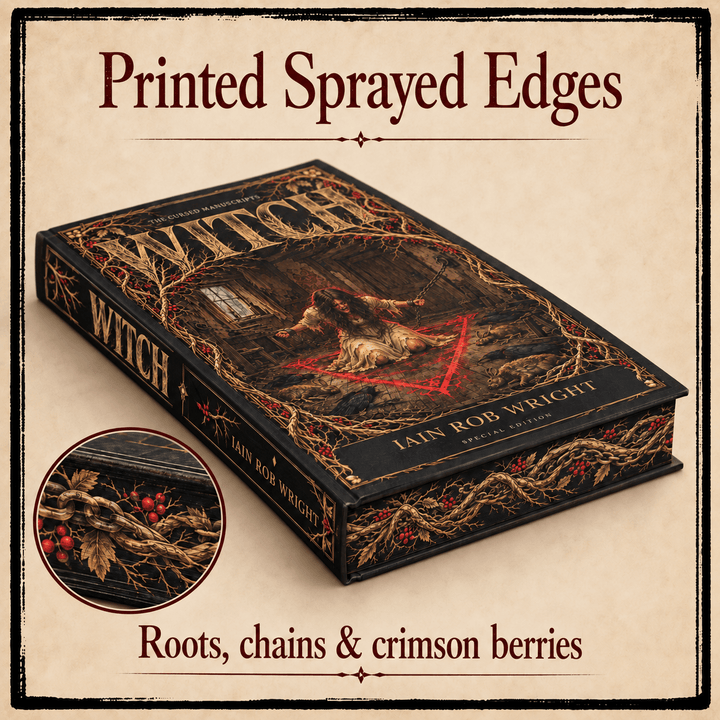 WITCH — Signed &amp; Numbered Limited Edition Hardback (Only 99 Copies) - Iain Rob Wright Store