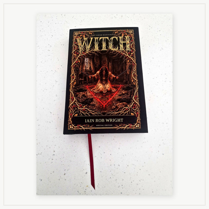WITCH — Signed &amp; Numbered Limited Edition Hardback (Only 99 Copies) - Iain Rob Wright Store