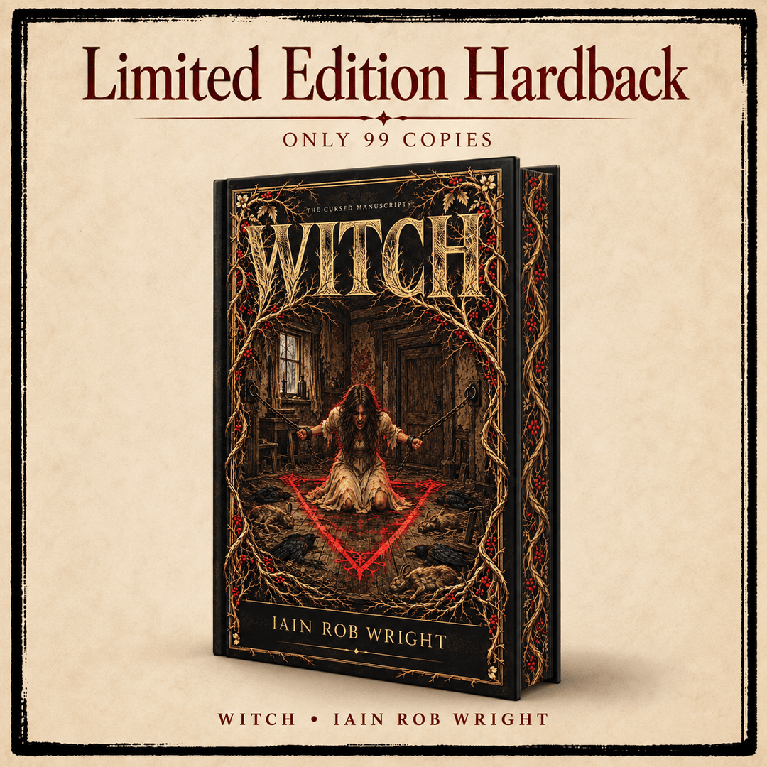 WITCH — Signed &amp; Numbered Limited Edition Hardback (Only 99 Copies) - Iain Rob Wright Store