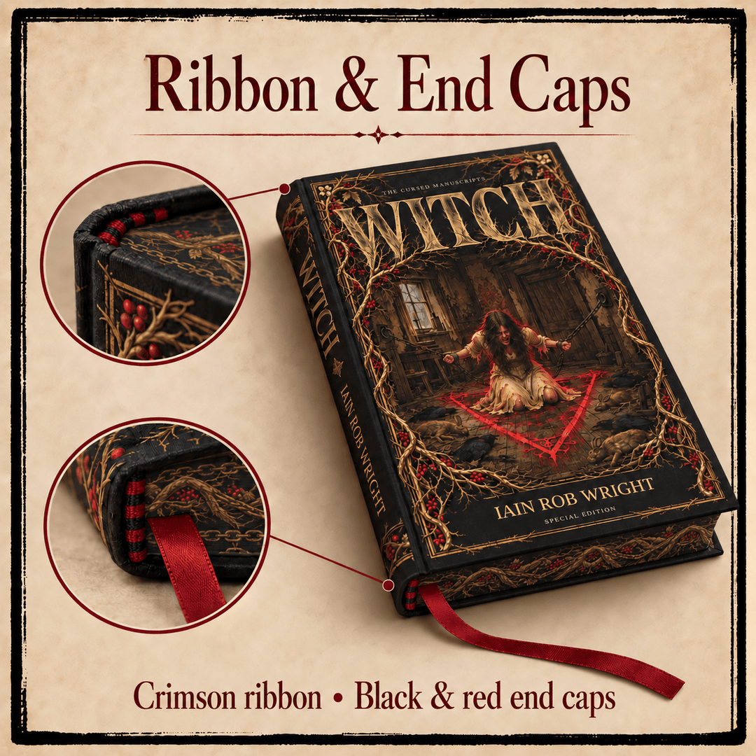 WITCH — Signed &amp; Numbered Limited Edition Hardback (Only 99 Copies) - Iain Rob Wright Store