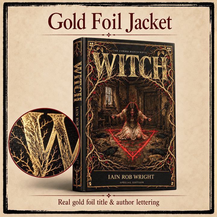 WITCH — Signed &amp; Numbered Limited Edition Hardback (Only 99 Copies) - Iain Rob Wright Store